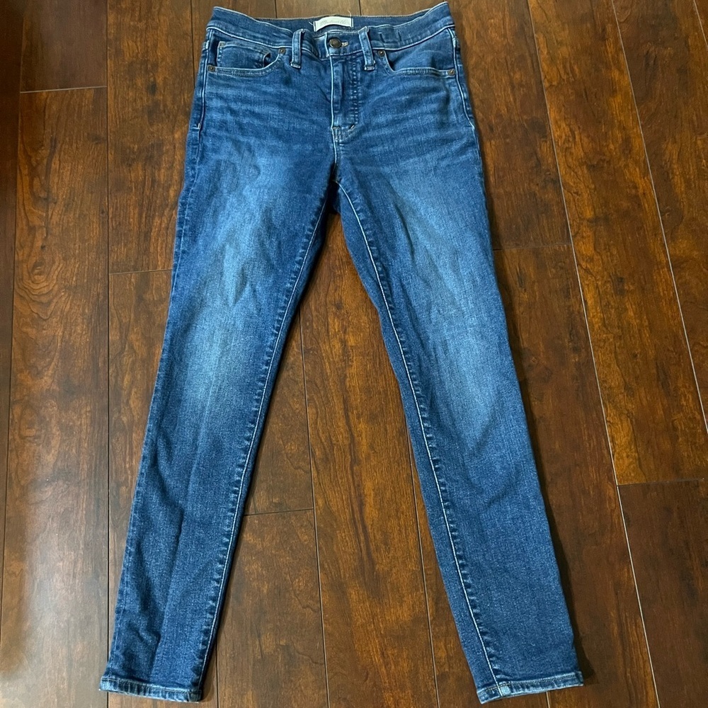 Madewell 9” Mid Rise Skinny Jeans